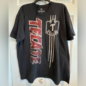 TECATE🍺Black, Short Sleeve Graphic T- Shirt